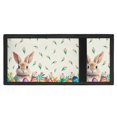 thumbnail image 4 of Chririnla Trifold Pouch Rabbit Easter Egg Pattern Foldable Kids Trifold Wallet for Outdoor, Polyester Secure Toddler Wallets, 4 of 6