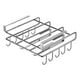 thumbnail image 2 of pstuiky Estante de almacenamiento de acero multiusos para debajo de la repisa soporte para tazas sin perforaciones soporte para tazas de café papel de cocina envoltura de plástico toallas, 2 of 6