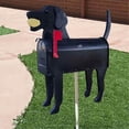 thumbnail image 2 of Garden Animal Shape Mailbox Weatherproof Dog And Pig Postal Box For Farm Yard Patio Mailbox Outdoor A, 2 of 5