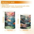thumbnail image 3 of WOBOGO Size Combo Candle Flickering Flameless with Remote Control and Timer for Romantic Atmosphere Goldfish in The Lotus Pond, 3 of 7