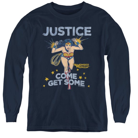 Dc - Get Some - Youth Long Sleeve Shirt - Small