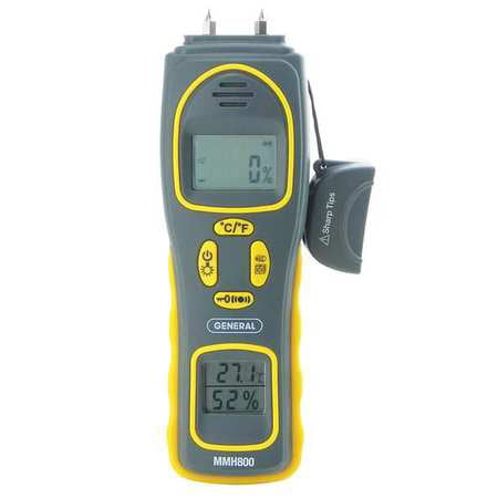 GENERAL MMH800 Pin/Pinless Moisture Meter with