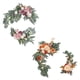 thumbnail image 1 of electronicmall2017 Arreglo floral de flores artificiales estilo granja para Rosa Púrpura Naranja Rosa, 1 of 9