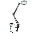 thumbnail image 2 of 5X LED Work Lamp, 3 Modes 360 Rotation Arm Clamp Type Desktop LED Light Easy To Install with Glass Lens for Industrial Repair, 2 of 8