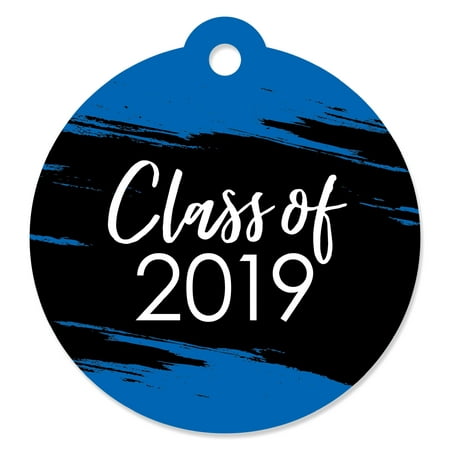 Blue Grad - Best is Yet to Come - Royal Blue 2019 Graduation Party Favor Gift Tags (Set of (Best Latte Makers 2019)