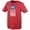 Scarlet, variant on Rawlings Sporting Goods Rawlings Men's Bat Flag Baseball T-Shirt Grey M
