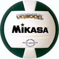 thumbnail image 1 of Olympia Sports BL333P Mikasa VQ2000 Micro Cell Composite Volleyball - Vert/blanc, 1 of 2
