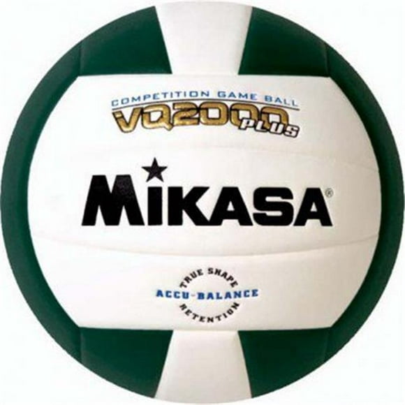 Olympia Sports BL333P Mikasa VQ2000 Volleyball Composite Microcellulaire - Vert/blanc