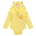 thumbnail image 4 of Care Bears Funshine Bear Cheer Share 3 Pack Hooded Cosplay Bodysuits Newborn to Infant, 4 of 5