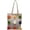 Beige, variant on Kukuzhu Women Cute Crochet Beach Tote Bag Summer Straw Shoulder Hobo Bag Woven Fishing Net Pouch Purse with Flower Decoration