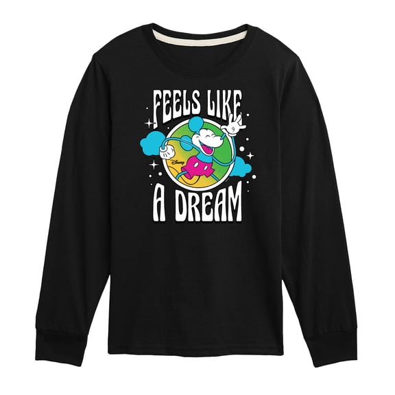 Disney - Mickey & Friends - Feels Like a Dream - Toddler And Youth Girls Short Sleeve Graphic T-Shirt