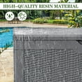 thumbnail image 5 of Homall 100 Gallon Outdoor Box Deck Plastic Resin Storage Box, Gray, 5 of 7