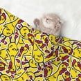 thumbnail image 2 of Naloa Chicken Cartoon Dog Blanket, 3 Sizes Cat Blanket for Indoor Cats Large Medium Small Dog Gifts-Small, 2 of 8