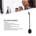 thumbnail image 4 of Reemplazo De Micrófono, Micrófono De Juego Desmontable Que Evita La Oxidación, Rotación De 360 ​​​​grados, Enchufe Chapado En Oro De 2,5 Mm, Flexible Para Auriculares, 4 of 7