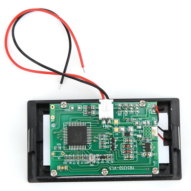 LCD Voltmeter, DC Voltage Meter Voltage Two Wire DC Voltage Meter Voltage Panel Meter