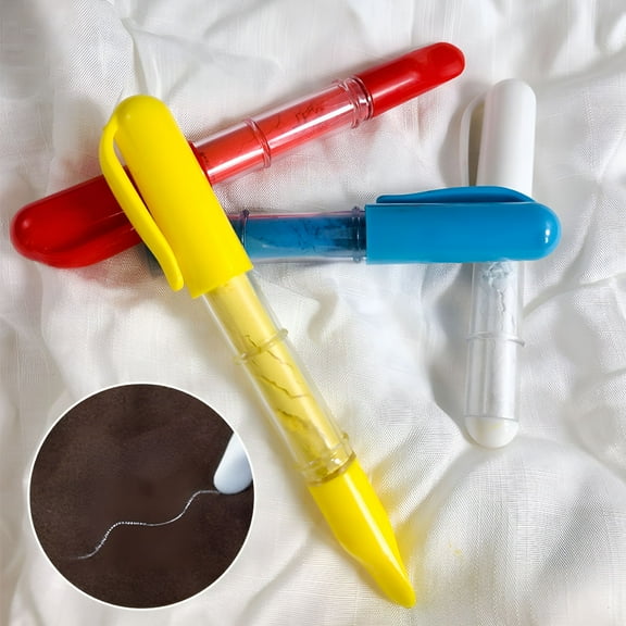 CCOCC Fabric Chalk Markers for Sewing,Sewing Chalk for Fabric - Easy and Consistent Erasable Marking - Tailors Chalk for All Fabric Marking - Needle Felting Tool