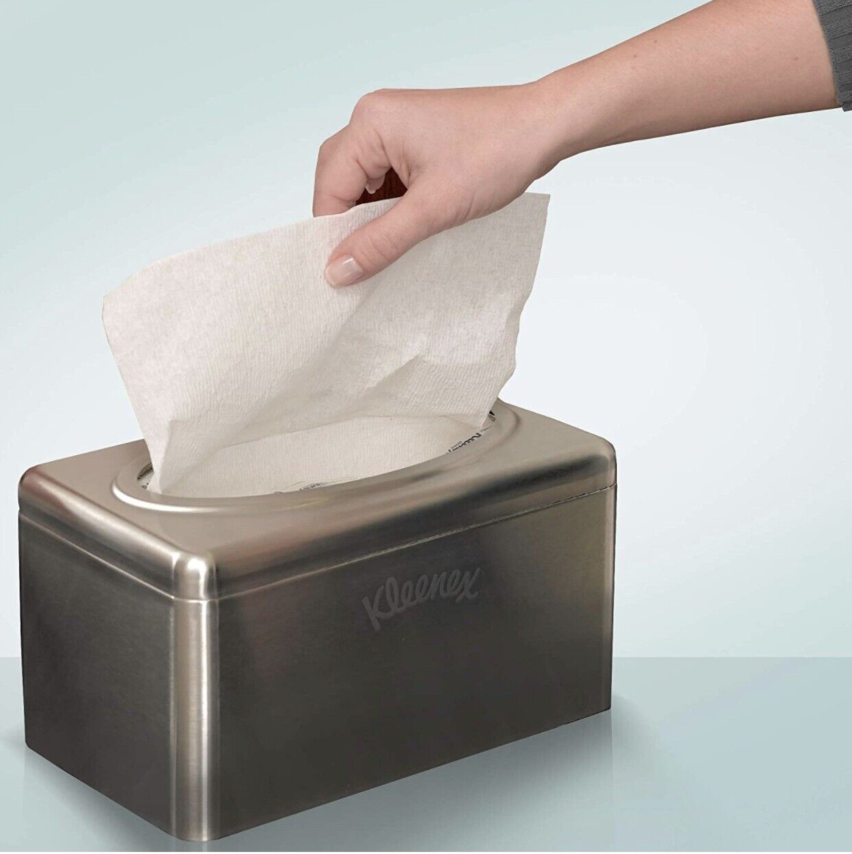 BIANYQ Kleenex Stainless Steel Countertop Box Towel Cover 09924 POPUP