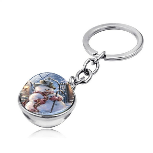 Double sided shop picture keychain walmart