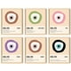 thumbnail image 1 of Poster 97 Decor Evil Eye Decor, decoración de pared rosa, 20 x 25 cm, sin marco, 1 of 6