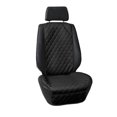 thumbnail image 1 of Cojin de Asiento FH Group FH1018BLACK AVC Piel Sintetica Universal con Bolsillos y Compatible con Airbag, 1 of 5