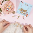 thumbnail image 3 of 2Sets 36 Pcs Hot Air Balloon Pendant Stitch Markers Enamel Crochet Stitch Marker Removable Lobster Claw Clasps Locking Stitch Marker for Knitting Weaving Sewing Jewelry Making, 3 of 6