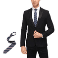thumbnail image 3 of Corbata de hombre corbata de seda clásica corbata tejida jacquard, 3 of 5