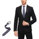thumbnail image 3 of Corbata de hombre corbata de seda clásica corbata tejida jacquard, 3 of 5
