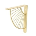 thumbnail image 1 of Soporte de estante de ángulo triangul de montaje en ped nórdico Soporte de ado 20cm Zulema Soportes de estante de montaje en pared, 1 of 8