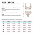 thumbnail image 6 of Daiia Funny Chicken Women's Bikini Set Two Piece Swimsuit High Waisted Bikini Adjustable Straps Bikini Perfect for Beach, Pool, and Summer Vacation-Medium, 6 of 9
