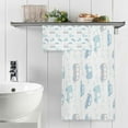 thumbnail image 5 of Coolnut Blue Cartoon Taxi Cars Bath Towels Set - 1 Bath Towel 1 Washcloth Extra Absorbent 100% Cotton Towels, Super Soft Bathroom Towels for Home, Hotel Washcloth Gift, 5 of 7