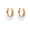 Style 1, variant on Women's C Shaped Stainless Steel Acrylic Resin Hoop Earrings Huggie Statement Ear Studs Style 2