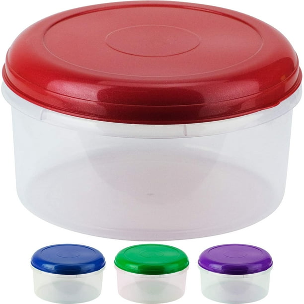 DecorRack Food Storage Container, 5 Quarts, Plastic, Food Grade Safe