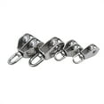 thumbnail image 2 of 1pcs Stainless Steel Pulley M15/M25 Single Wheel Swivel Lifting Rope Pulley Set Bearing Lifting Wheel Tools ,Work Smooth and Silent, 2 of 6