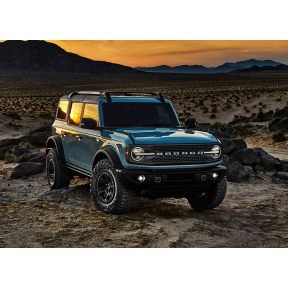 For The BlingLights Brand LED Halo Fog Lights for 2021-2025 Ford Bronco Non-Sport