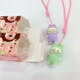 thumbnail image 4 of Caja ciega de felpa de resina Labubu de dibujos animados, colgante, accesorios para mochila, adorno bonito de escritorio, regalos sorpresa de cumpleaños para niños, 4 of 5