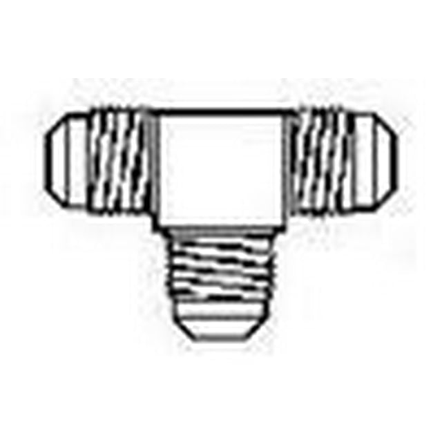 Anderson Fittings Adapter Fitting TR2-668 Tee; Brass; Single; Not For Use With Potable Water