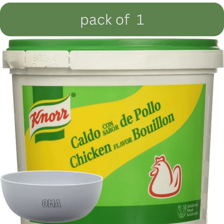 Knorr Chicken Flavor Bouillon, 70.4 oz with bowl by OMA