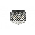 thumbnail image 1 of Living District LD5010F10MB Tully 3 Light Matte Black Flush Mount, 1 of 4