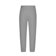 thumbnail image 5 of ZVNAΖH Men's Casual Jogger Pants Summer Lightweight Drawstring Waist Cuffed Pants Relaxed Fit Jogger Sweatpants with Pockets, 5 of 9