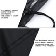 thumbnail image 3 of WHAMVOX 1Pack Cover for Lawn Tractor in Black with Lockable and Waterproof Features, 3 of 4
