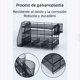 thumbnail image 4 of Organizador de escritorio con archivador y accesorios, unidad de almacenamiento de cuatro niveles para escritorio, organizador de material de oficina con cajones y dos portalápices（Morado）, 4 of 9