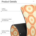 thumbnail image 4 of Yayeee Faucet Mat for Kitchen Sink 14.7" Diatomite Long Splash Guard Pad, Orange Circle, 4 of 7
