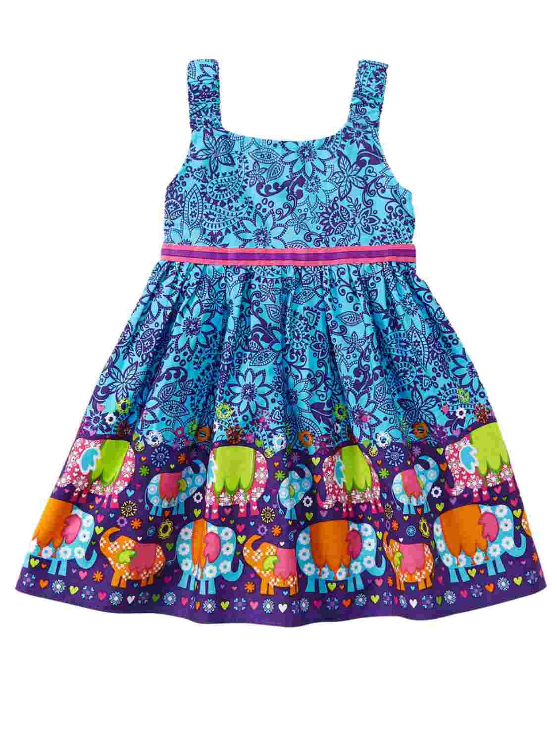 paisley summer dress