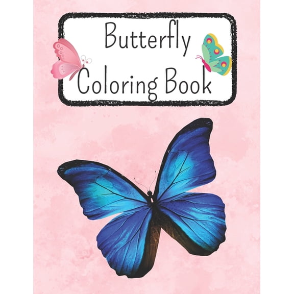 Butterfly Coloring Book: 60 Images of Beautiful Butterflies to Color