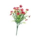 thumbnail image 2 of Ramo de flores violetas artificiales, planta falsa para jardín de casa con tallos verdes Rojo, 2 of 9