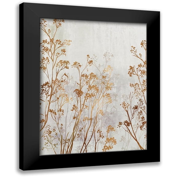 Jensen, Asia 12x14 Black Modern Framed Museum Art Print Titled - Botanical Bliss I