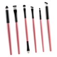 thumbnail image 2 of Pinceles de Maquillaje de Ojos Zulema Suaves Rosa Negro, 2 of 5