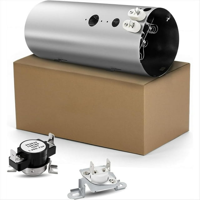 Elemento Calefactor para Secadora Compatible con Frigi-Daire FAQE7001LW0 FAQE7111LW1 FAQE7011LB0 FAQE7011LW0 FAQE7021LW0 FAQE7011KW0
