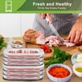 thumbnail image 3 of Contenedor de Carne para el Almuerzo para Refrigerador Caja de Conservación de Tocino Almacenamiento de Tocino Solución de Almacenamiento de Alimentos Desmontable, 3 of 5