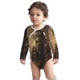 thumbnail image 2 of Xecao Apocalyptic Skull Soldier Print Baby unisex-baby Cotton Long-sleeve Bodysuits-3 Months, 2 of 6
